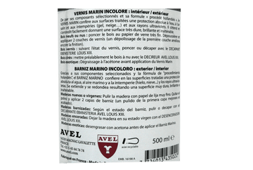 Wood Varnish Exterior Protection - Moisture Resistant by Louis XIII France - valentinogaremi-usa