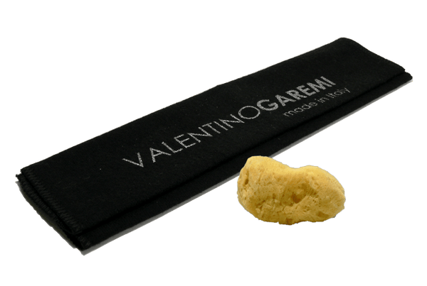 Leather Cream Applicator Set – Sponge & Chamois by Valentino Garemi - valentinogaremi-usa
