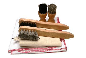 Leather Shoe Paste Cream Applicator & Dauber Set by Valentino Garemi - valentinogaremi-usa