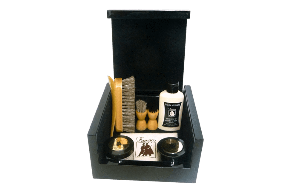 Luxury shoe care on sale