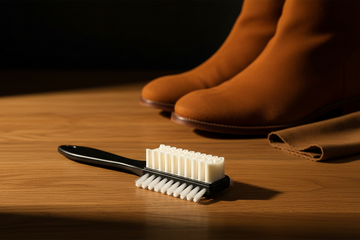 Suede Cleaning Brush with Side Bristles by Valentino Garemi - valentinogaremi-usa