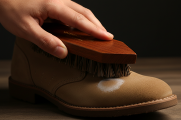 Suede Cleaning Brush - Natural Coco Bristles by Valentino Garemi - valentinogaremi-usa