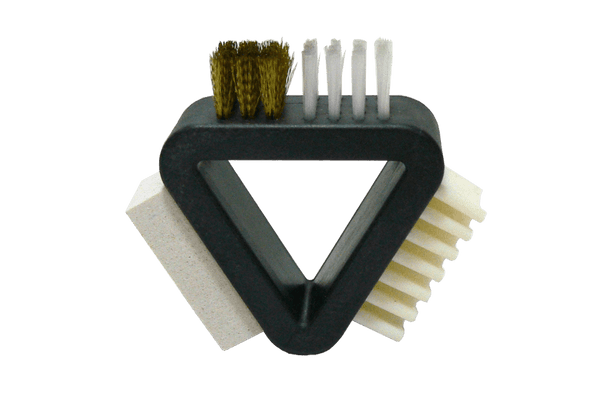 Suede and Nubuck Cleaner Triangular Brush by Valentino Garemi - valentinogaremi-usa