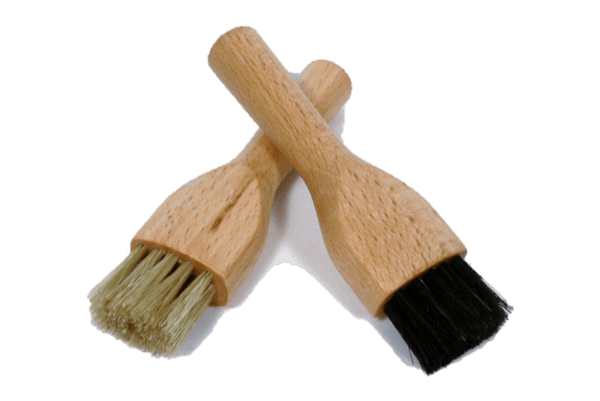 Shoe Cream Applicator Brush Set – Long Body Dauber by Valentino Garemi - valentinogaremi-usa