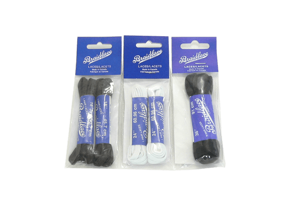 Classic Flat Laces for Sneakers or Sport Shoes - BraidLace Canada - valentinogaremi-usa