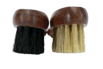 Shoe Polish Applicator Brush - Bubinga Wood & Boar Bristles by Famaco - valentinogaremi-usa