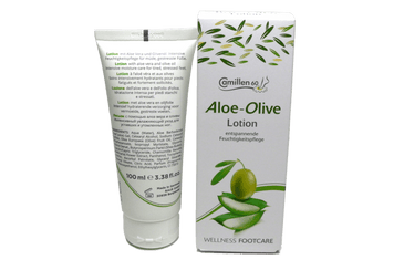 Aloe & Olive Oil Foot Skin Care Cream by Camillen 60 Germany - valentinogaremi-usa
