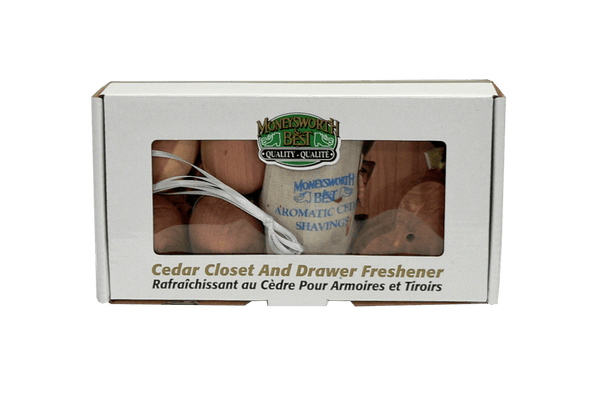 Cedar Drawer & Closet Fresheners - Fresh Scents by Moneysworth & Best - valentinogaremi-usa