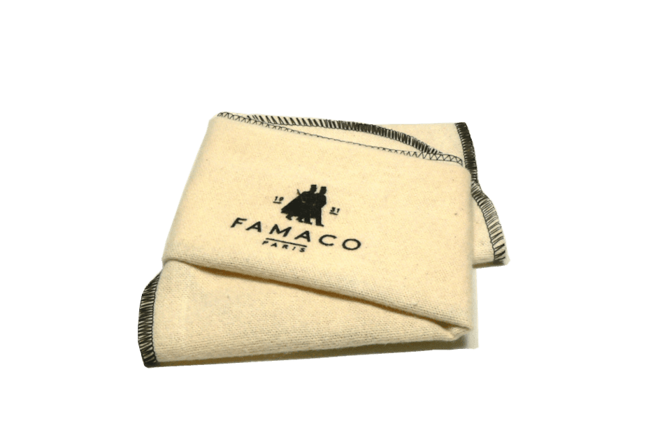 Yellow shoe polishing cloth outlet