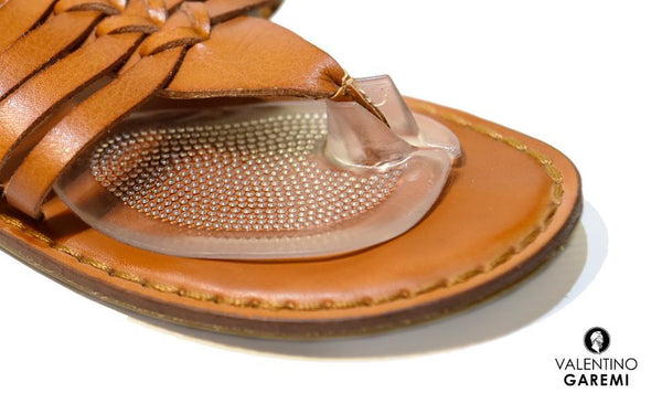 Sandal Toe Strap Rubbing Protection – Soft Gel by Valentino Garemi - valentinogaremi-usa