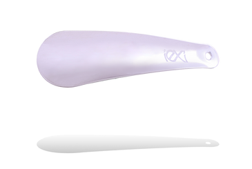 Shoe Horn - 6 inches Chrome Shine Curved by Iexi Italy - valentinogaremi-usa