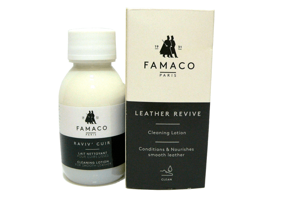 Cleaning Leather Lotion for Shoes & Garments - Raviv Cuir by Famaco France