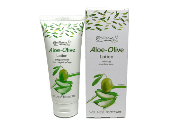 Aloe & Olive Oil Foot Skin Care Cream by Camillen 60 Germany - valentinogaremi-usa