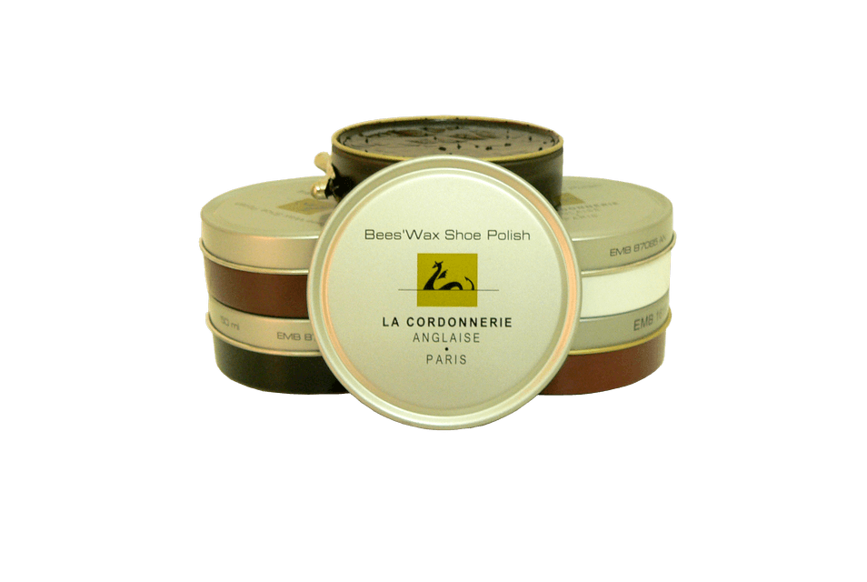 Shoe Polish Paste with Beewax - Luxury Shoe Care by La Cordonnerie Anglaise  France