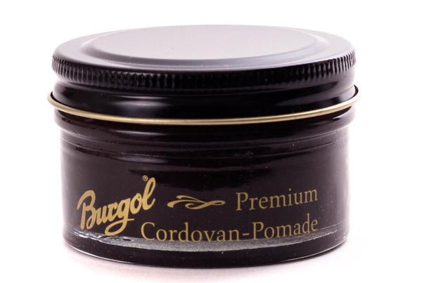 Cordovan Leather Cream Shoe Polish -Pomade Premium by Burgol Germany - valentinogaremi-usa