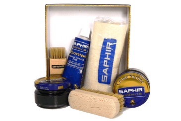 Saphir Shoe Care Shine Kit – Gift Set for Footwear Collections - valentinogaremi-usa