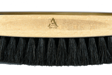 Luxury Shoe Shine & Polishing Brush – Genuine OxHorn Top by Abbeyhorn - valentinogaremi-usa