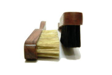 Shoe Edge Cleaning Brush - Bubinga Wood Handle - by Famaco France - valentinogaremi-usa