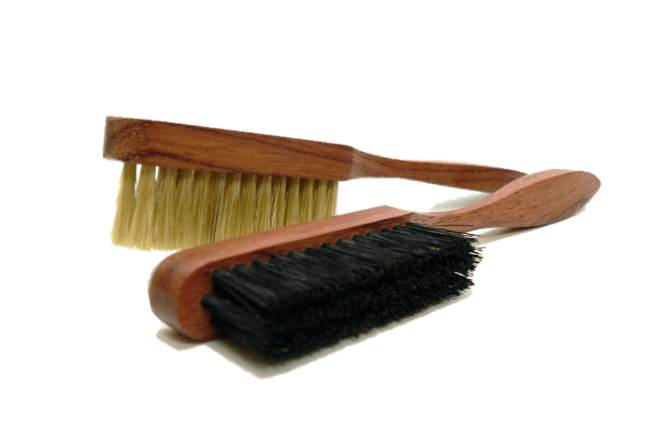Shoe Edge Cleaning Brush - Bubinga Wood Handle - by Famaco