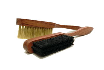 Shoe Edge Cleaning Brush - Bubinga Wood Handle - by Famaco France - valentinogaremi-usa