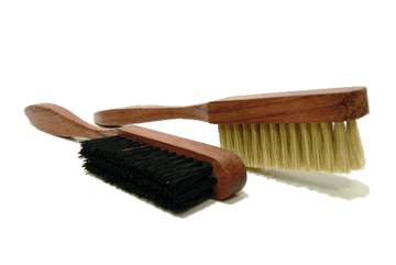 Shoe Edge Cleaning Brush - Bubinga Wood Handle - by Famaco France - valentinogaremi-usa