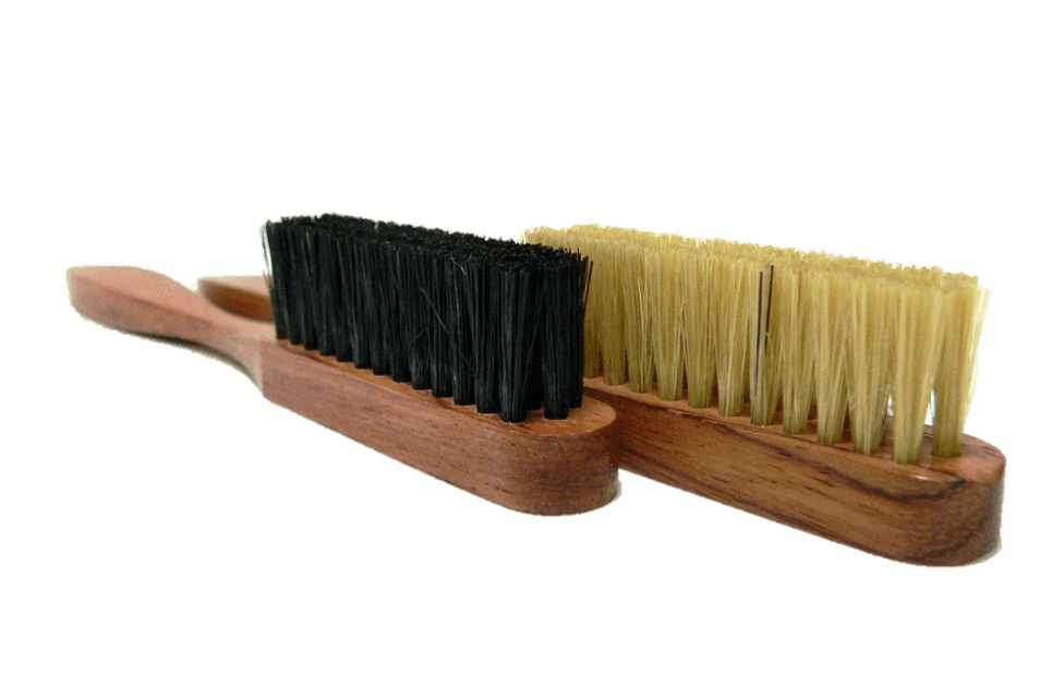 Shoe Edge Cleaning Brush - Bubinga Wood Handle - by Famaco France